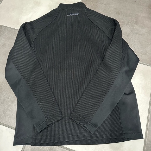 Mens Spyder Half Zip Sweater (M) - Picture 4 of 5